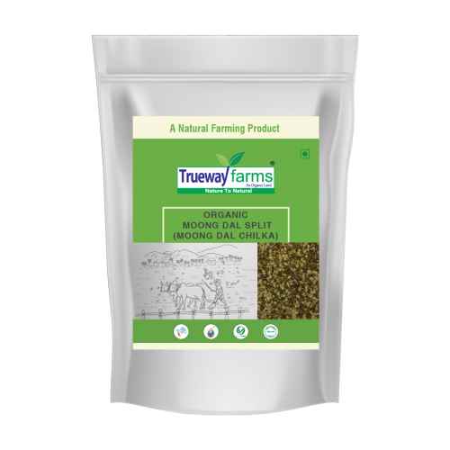 Trueway Farms Organic Moong Dal Chilka, Trueway Farms Organic Moong Dal Split, moong, pulses, organic moong dal, organic dal, organic pulses, moong mogar, organic dal in bhilwara, rajasthan, india, organic grocery store