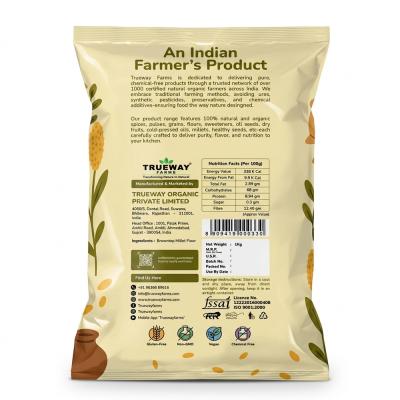 Browntop Millet Flour (choti Kangni Atta) 1 Kg | Stone Ground Millet Flour | Freshly Milled Native Grain Flour